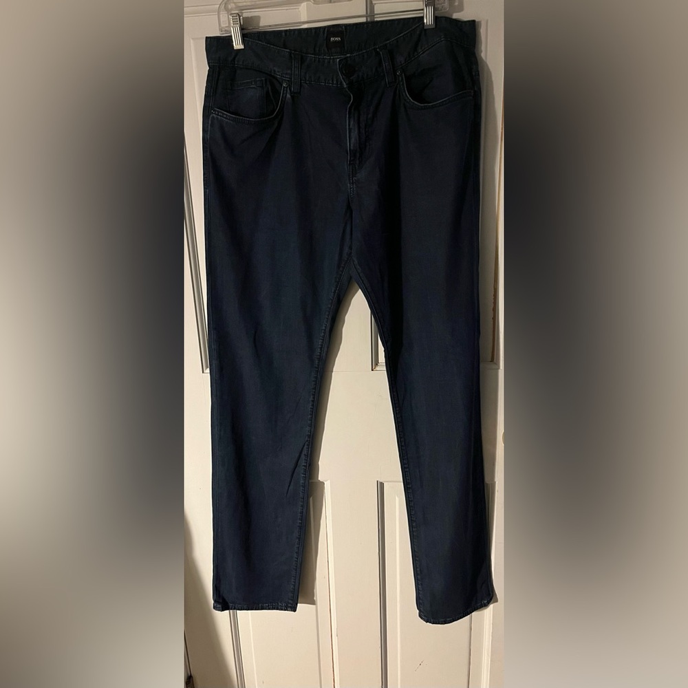 Hugo Boss Delaware 3-1 Blue Jeans Men’s Size 34/32 - Picture 10 of 10